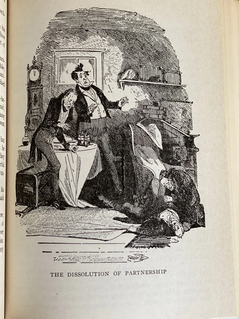 Charles Dickens MARTIN CHUZZLEWIT Vol. II Books Inc. 1936 HC - 6