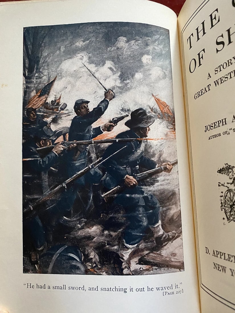 The Guns Of Shiloh Joseph Altscheler 1914 First Edi. HC Appleton’s Illustrated - 2