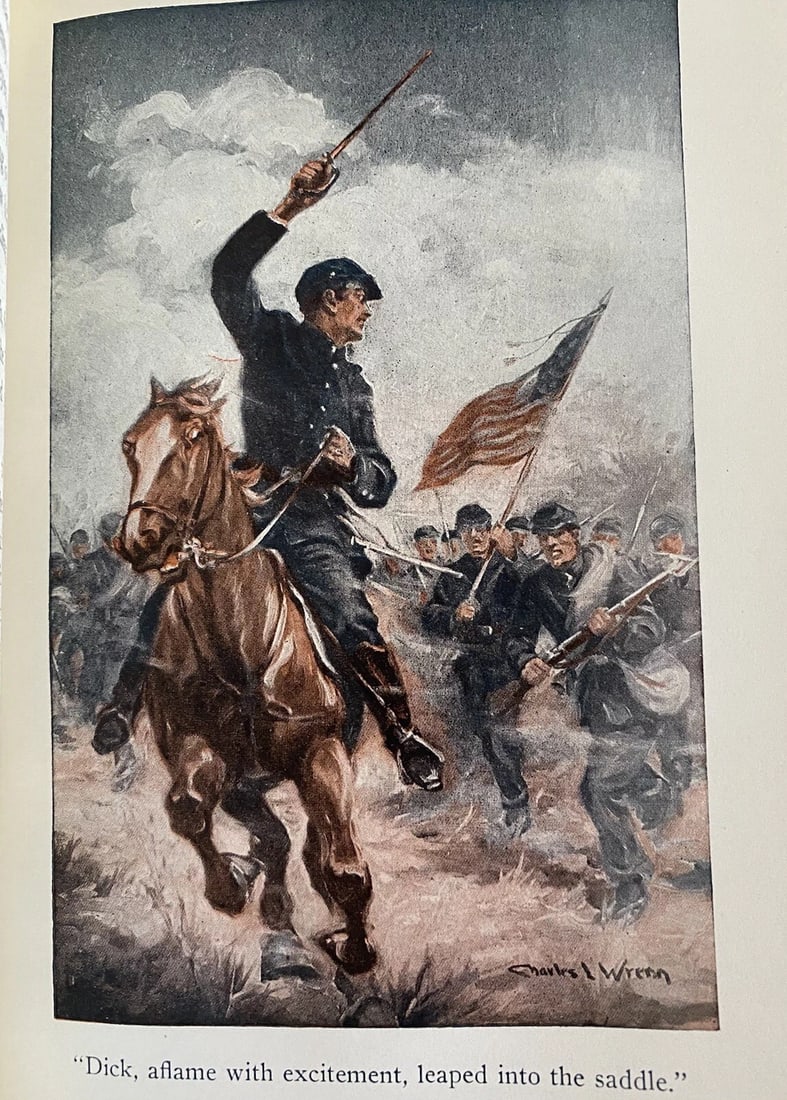 The Guns Of Shiloh Joseph Altscheler 1914 First Edi. HC Appleton’s Illustrated - 5