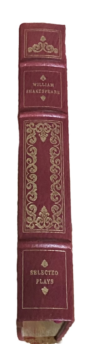 Franklin Library WmShakespeare Selected Plays 1981 1/4 Lthr Illust. Near Fine - 5