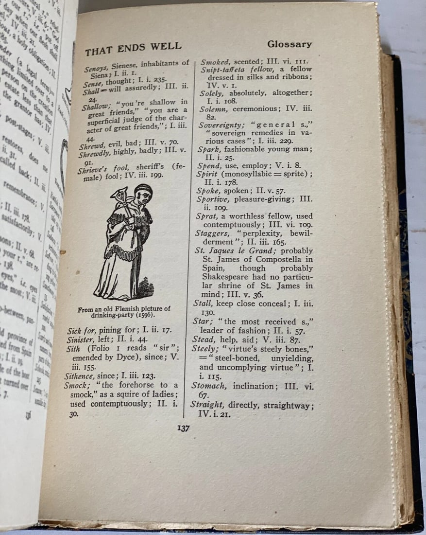 Shakespeare’s Works Elgin Ed. Deluxe Vol.IX All’sWell; HenryVIIIMorris 1901 #360 - 13