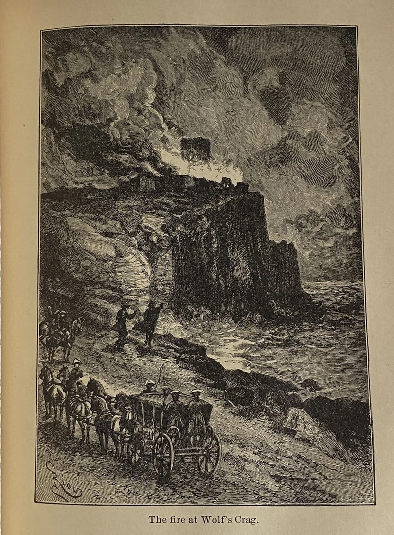 Works Of Sir Walter Scott Waverley Novels Vol VI The Antiquary HC 1800’s Illustr - 15