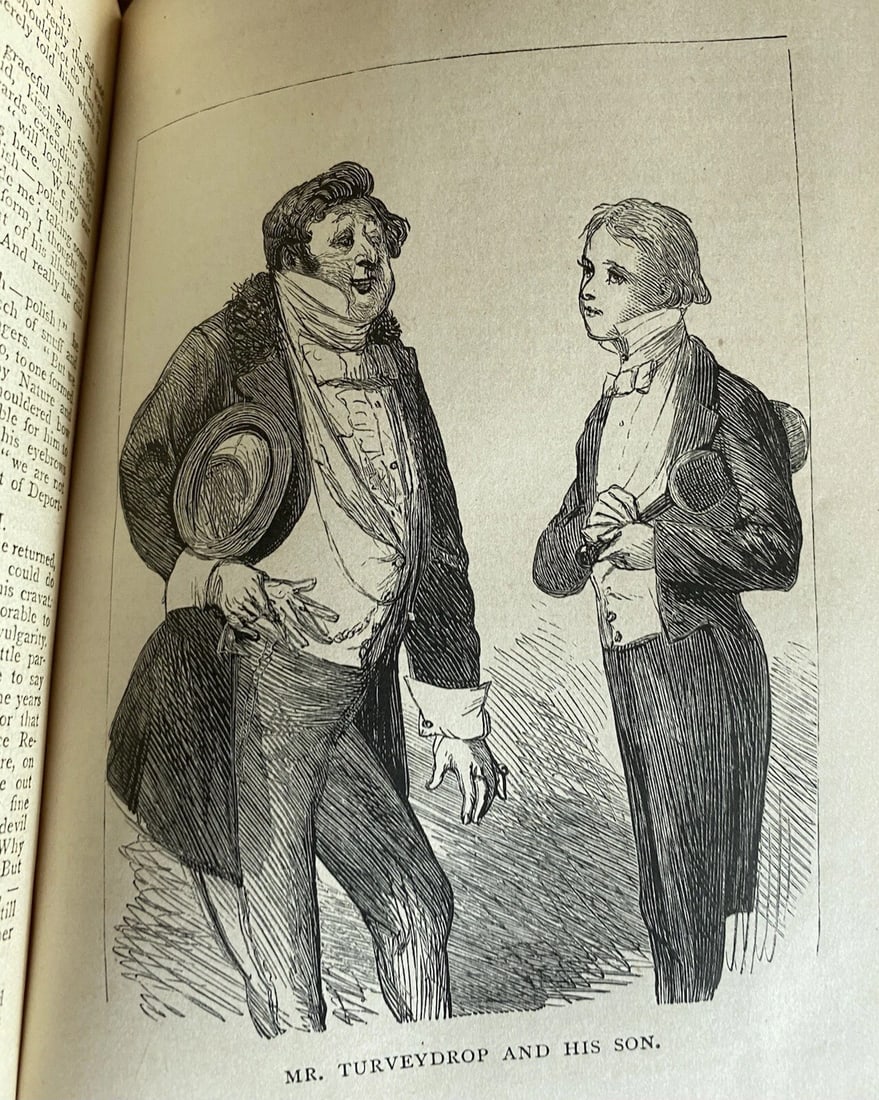 Dickens' Works Illustrated Bleak House James R. Osgood & Co. Boston 1875 HC - 10