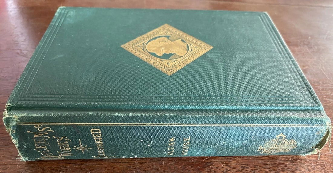 Dickens' Works Illustrated Bleak House James R. Osgood & Co. Boston 1875 HC - 3