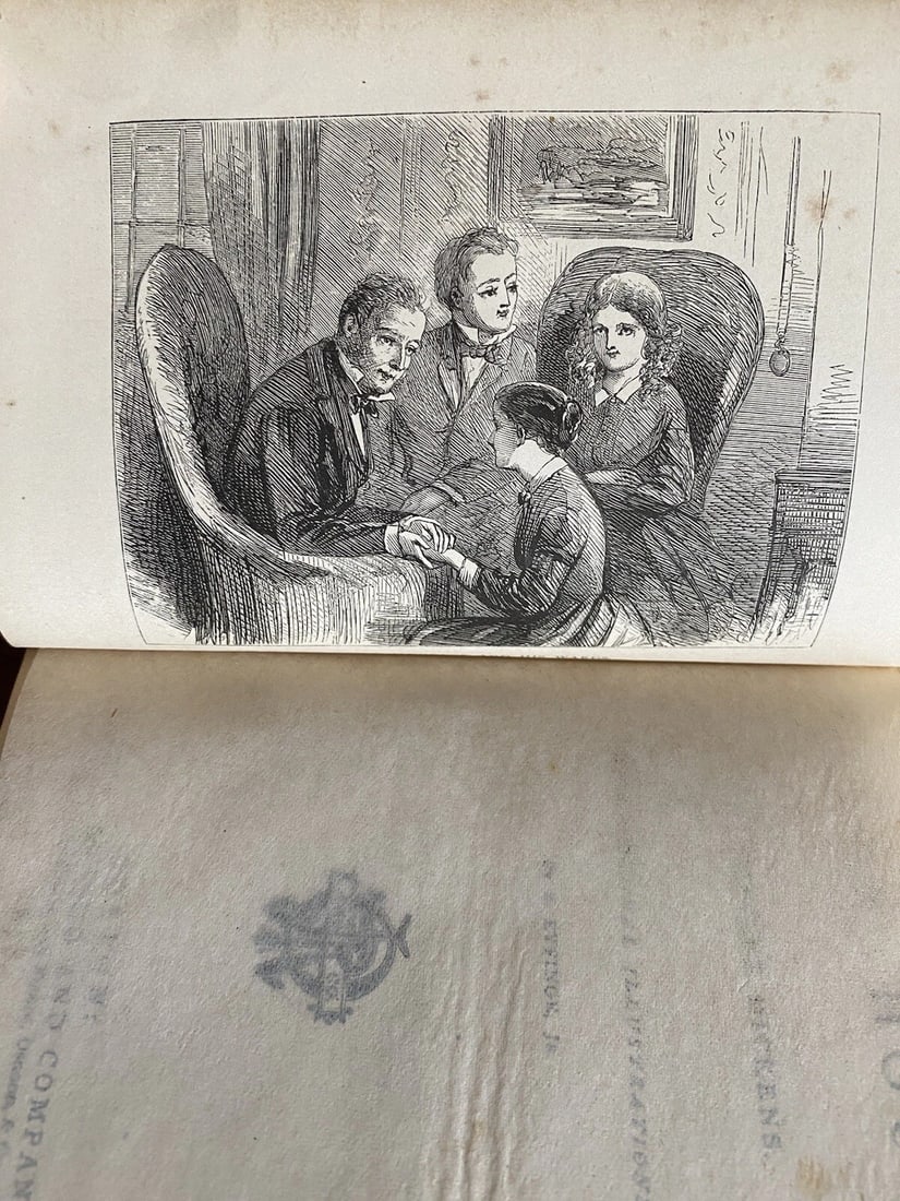 Dickens' Works Illustrated Bleak House James R. Osgood & Co. Boston 1875 HC - 6