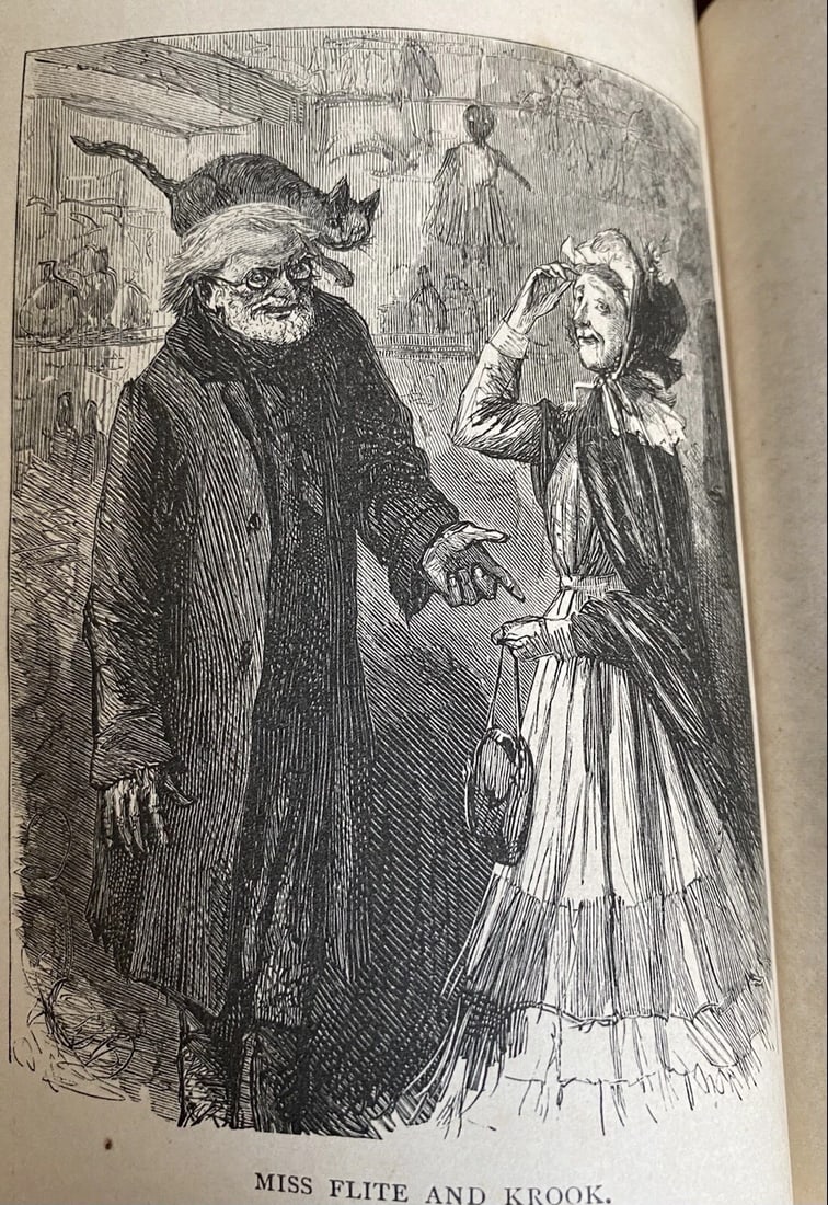 Dickens' Works Illustrated Bleak House James R. Osgood & Co. Boston 1875 HC - 9