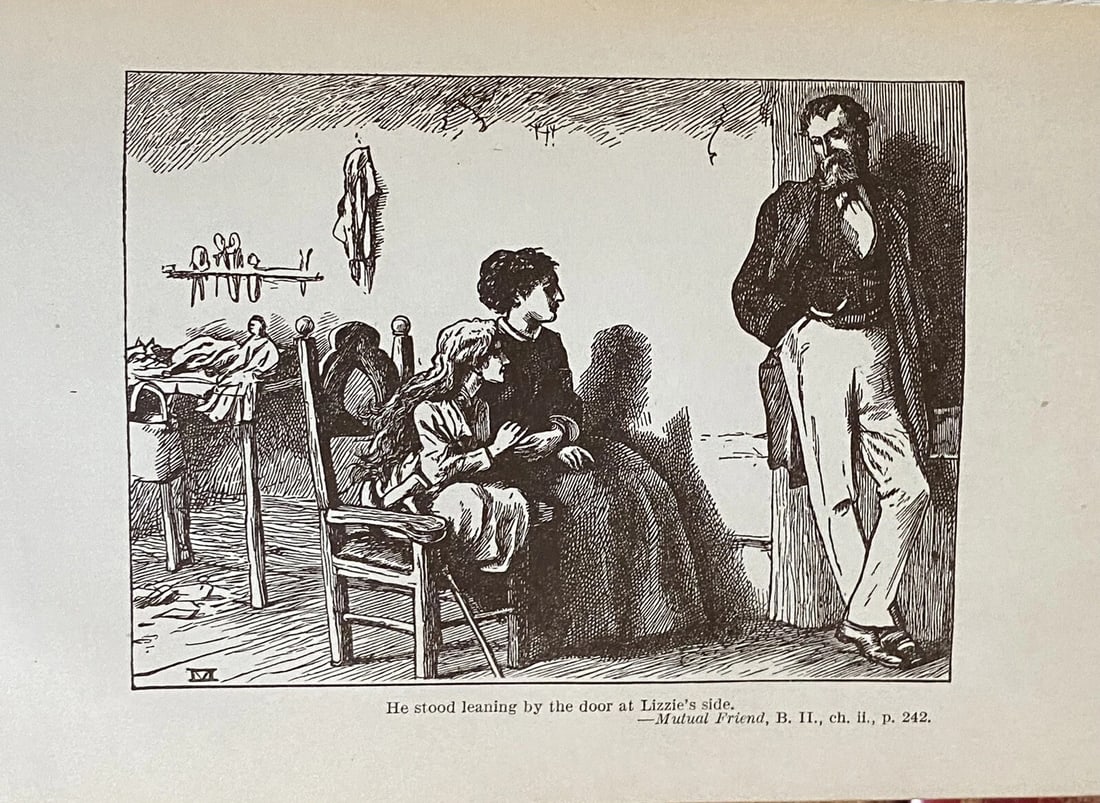 Our Mutual Friend Charles Dickens University Society Vol. III Illustrat. HC 1911 - 14