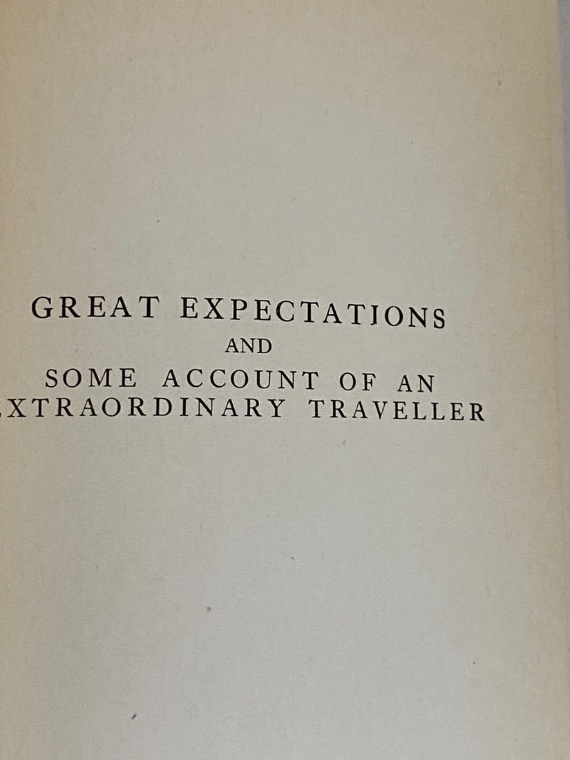 Charles Dickens Great Expectations Clear Type Edition Illustrated HC Very Good! - 2
