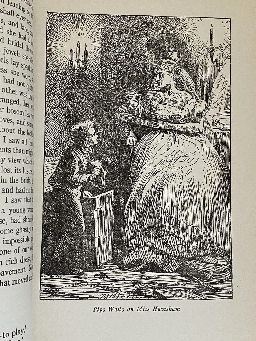 Charles Dickens Great Expectations Clear Type Edition Illustrated HC Very Good! - 6