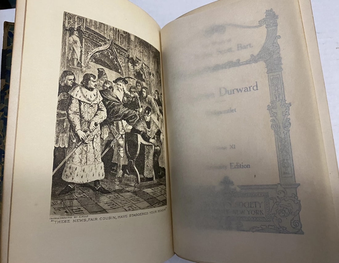 Works Of Sir Walter Scott Waverley Novels Vol. XI Quentin Durward, Redgauntlet - 3