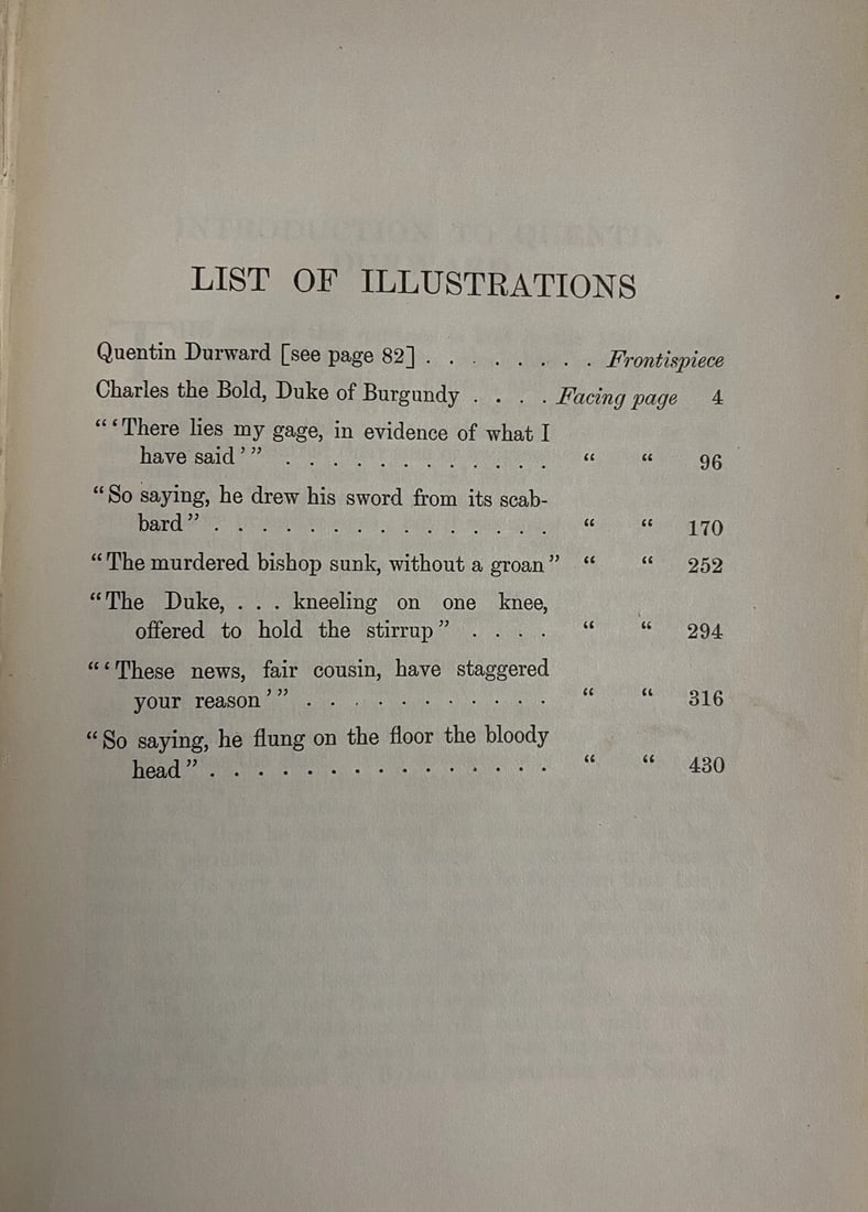 Works Of Sir Walter Scott Waverley Novels Vol. XI Quentin Durward, Redgauntlet - 5
