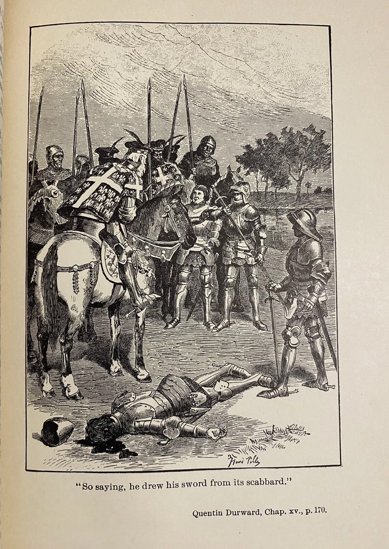 Works Of Sir Walter Scott Waverley Novels Vol. XI Quentin Durward, Redgauntlet - 6