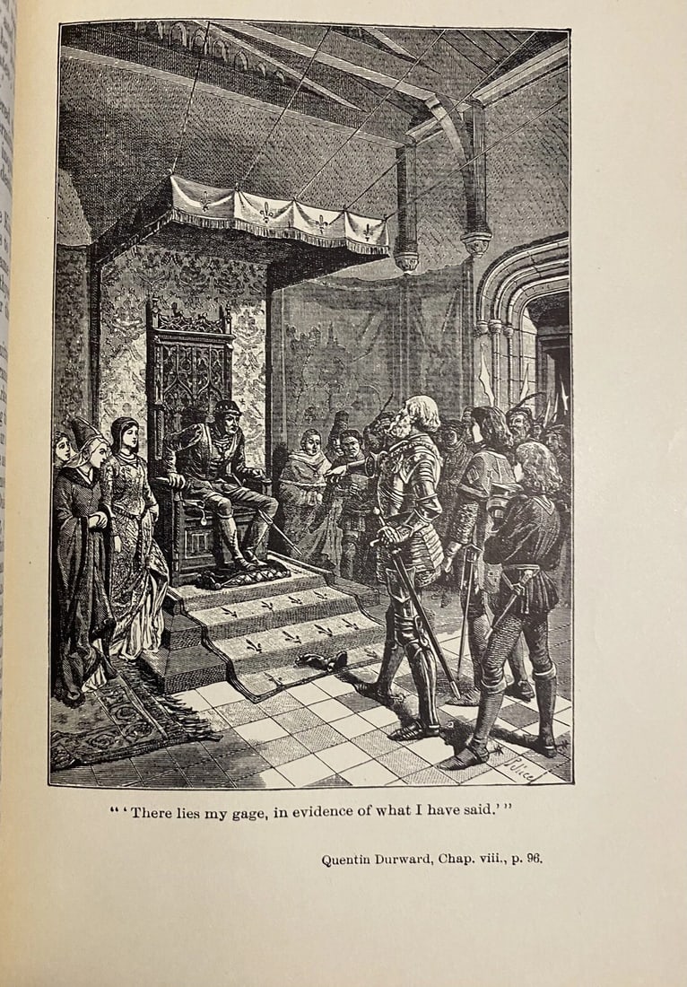 Works Of Sir Walter Scott Waverley Novels Vol. XI Quentin Durward, Redgauntlet - 7