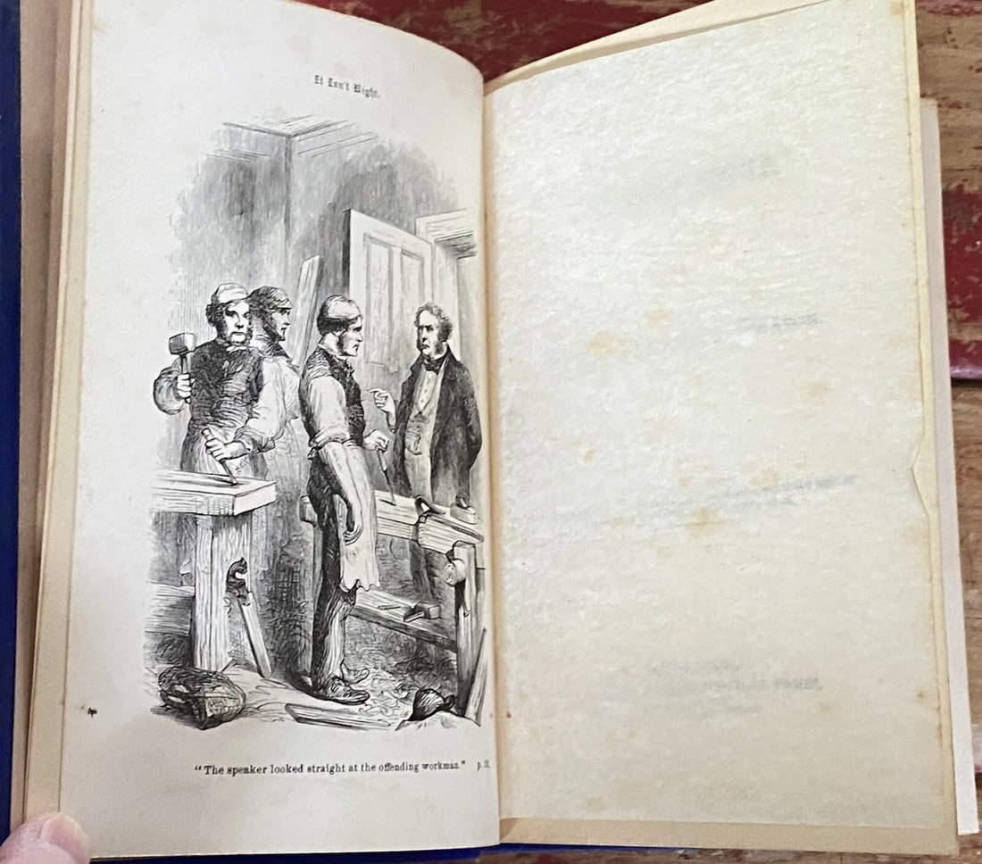 Ruth Buck Lamb It Isn't Right or Frank Johnson's Reason 1st Edition 1867 HC Ill. - 10