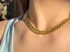 Vintage Bvlgari 18K Yellow Gold Curb Link Chain Necklace 131g - 8