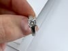 Vintage Derco Platinum Diamond Solitaire Engagement Ring 1.51ct GIA cert - 19