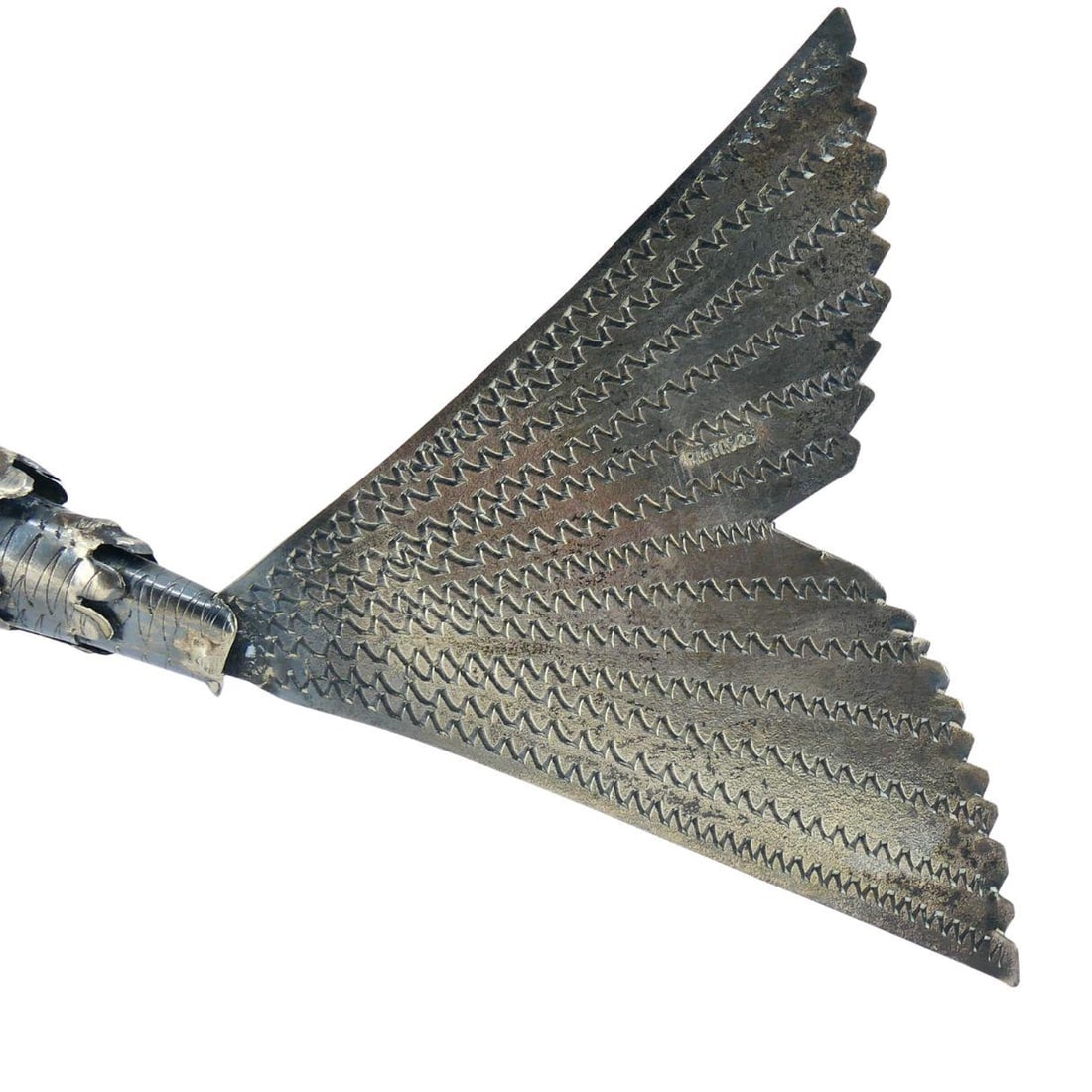 Vintage Articulated Sterling Silver Fish Figurine Mid Century Modern - 2