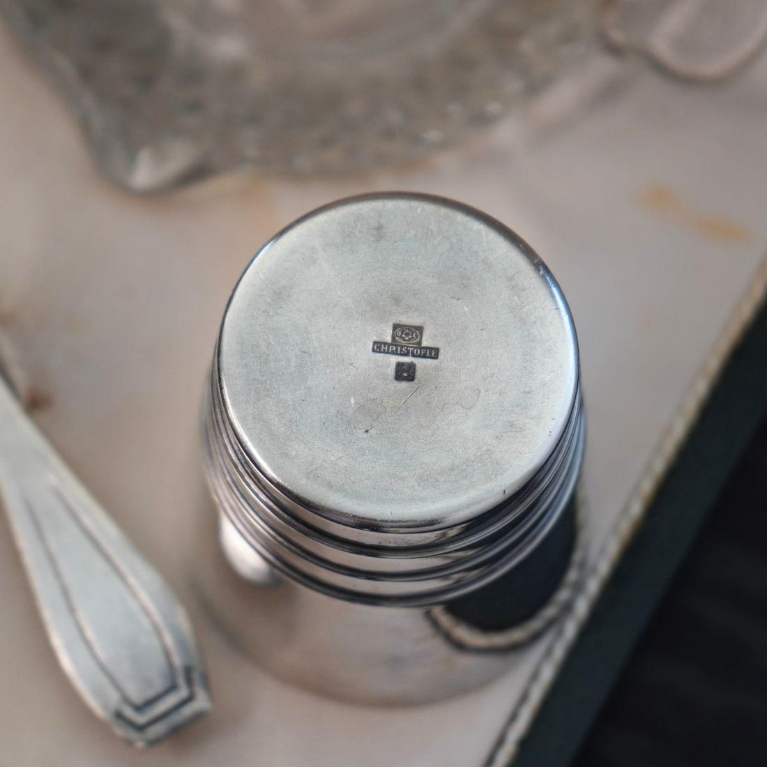 French 1930s CHRISTOFLE Silver Plated Juicer Set - 2