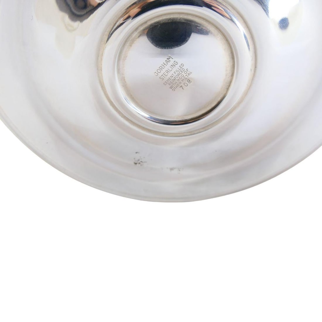 Vintage Gorham Chantilly Sterling Silver Pedestal Platter - 13