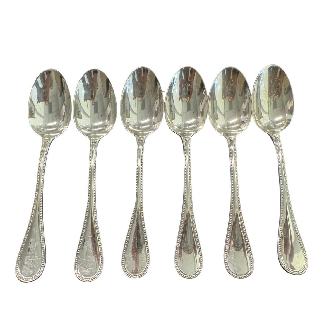 Christofle French Sterling Silver 6 Piece Dinnerware Set - 10