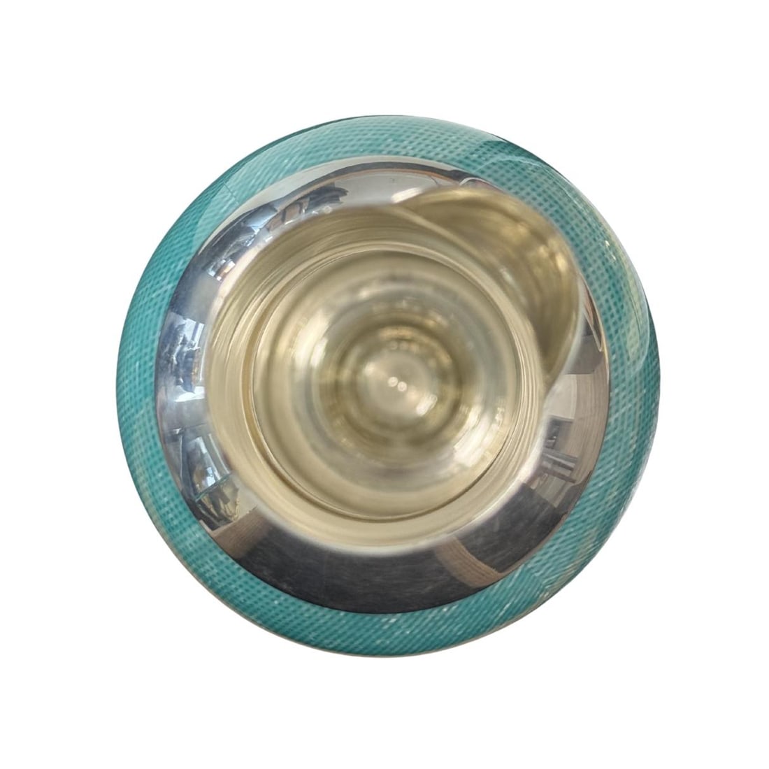 Pomellato Sterling Silver Blue Thermos - 16