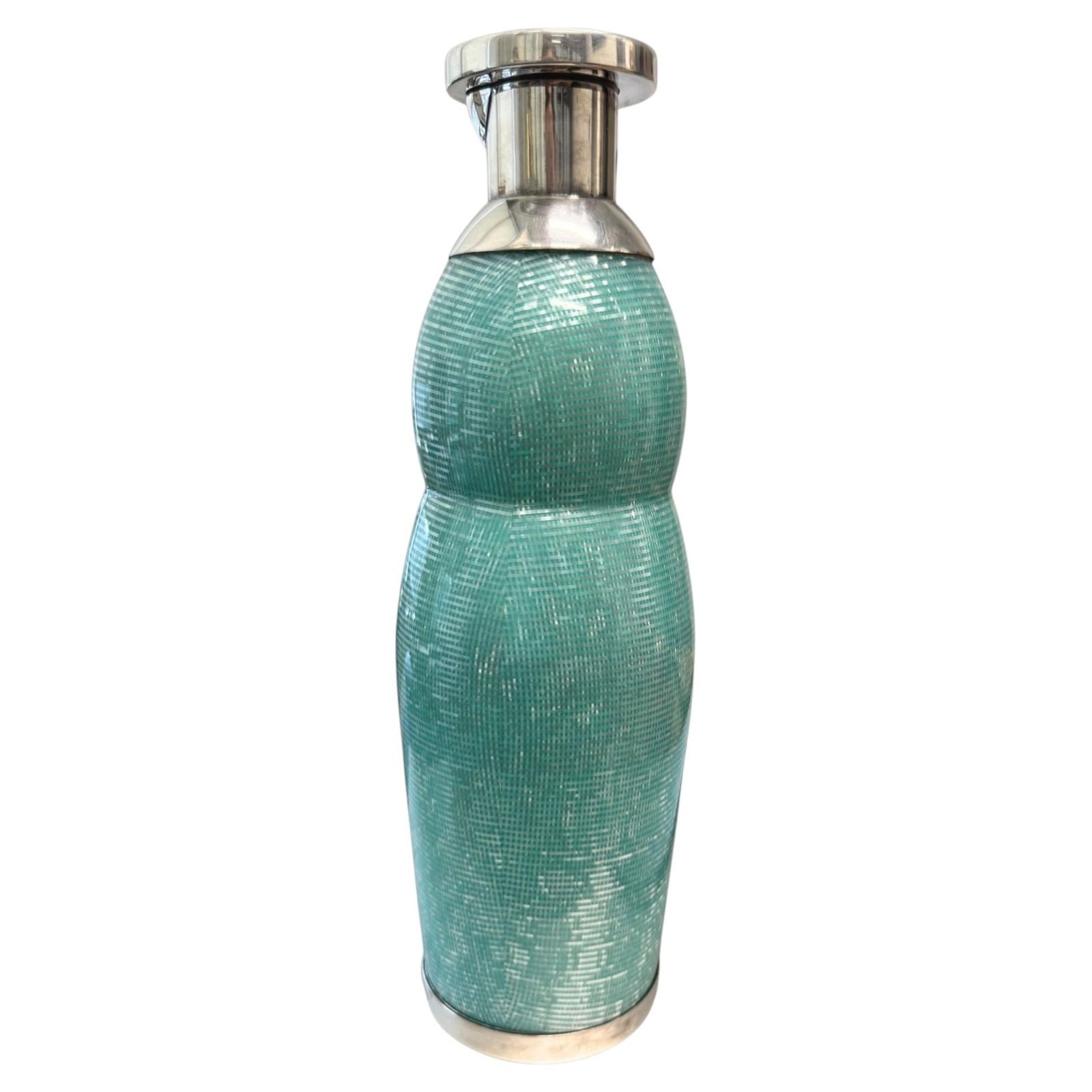 Pomellato Sterling Silver Blue Thermos - 7