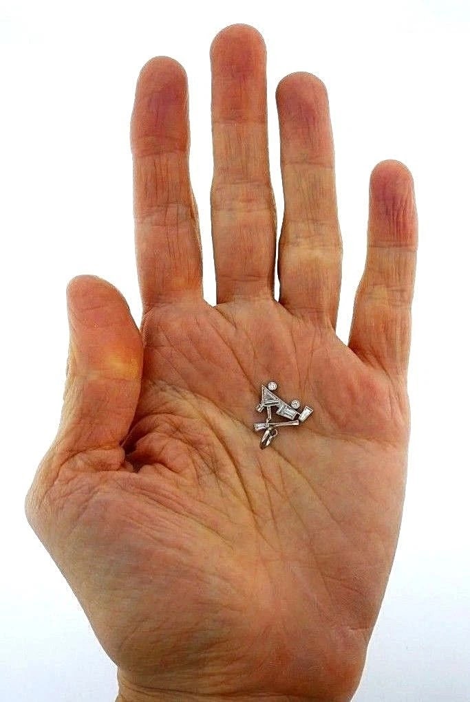 Platinum Diamond Truck Charm - 4