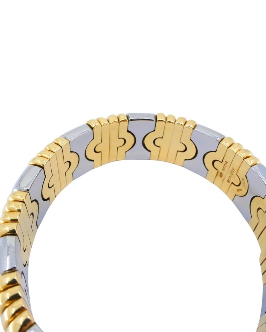 Bvlgari Bulgari Parentesi Bracelet Gold & Stainless Steel - 10