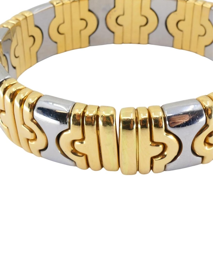 Bvlgari Bulgari Parentesi Bracelet Gold & Stainless Steel - 13