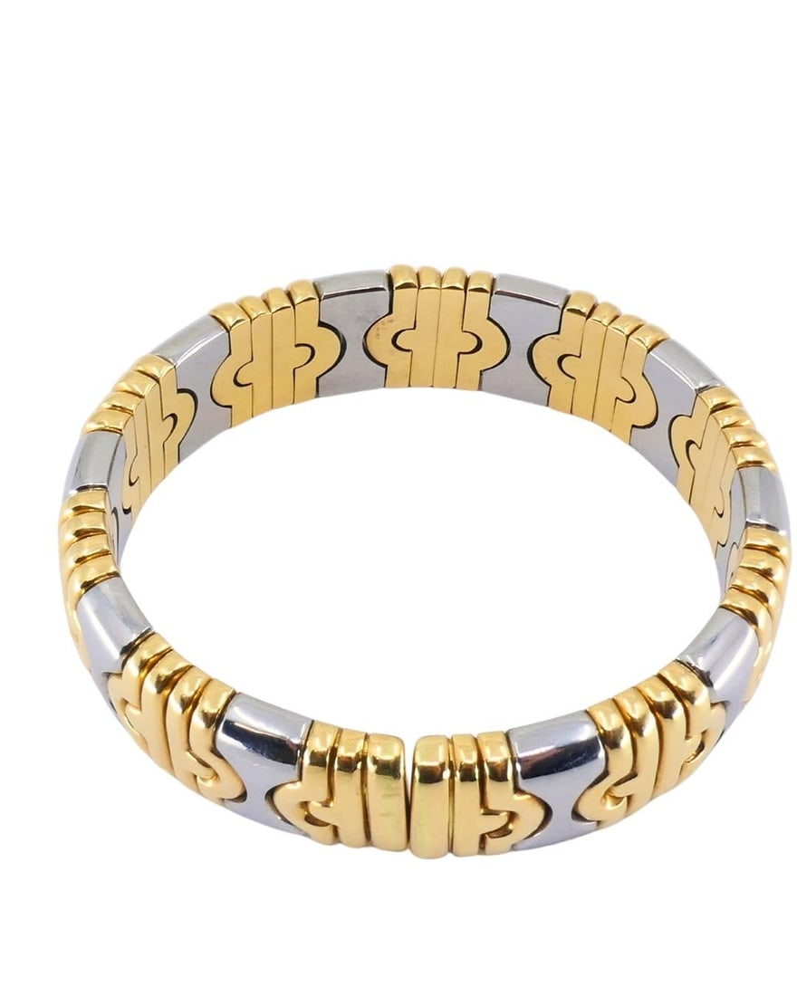 Bvlgari Bulgari Parentesi Bracelet Gold & Stainless Steel - 4