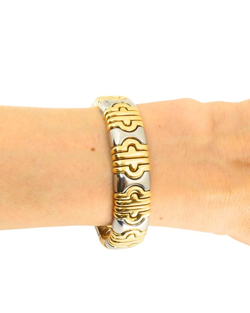 Bvlgari Bulgari Parentesi Bracelet Gold & Stainless Steel - 5