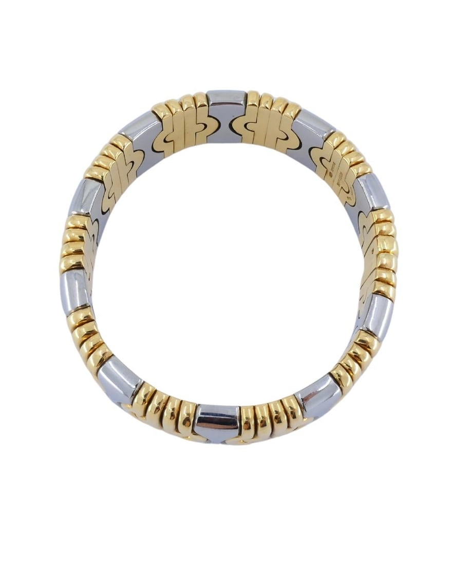 Bvlgari Bulgari Parentesi Bracelet Gold & Stainless Steel - 9