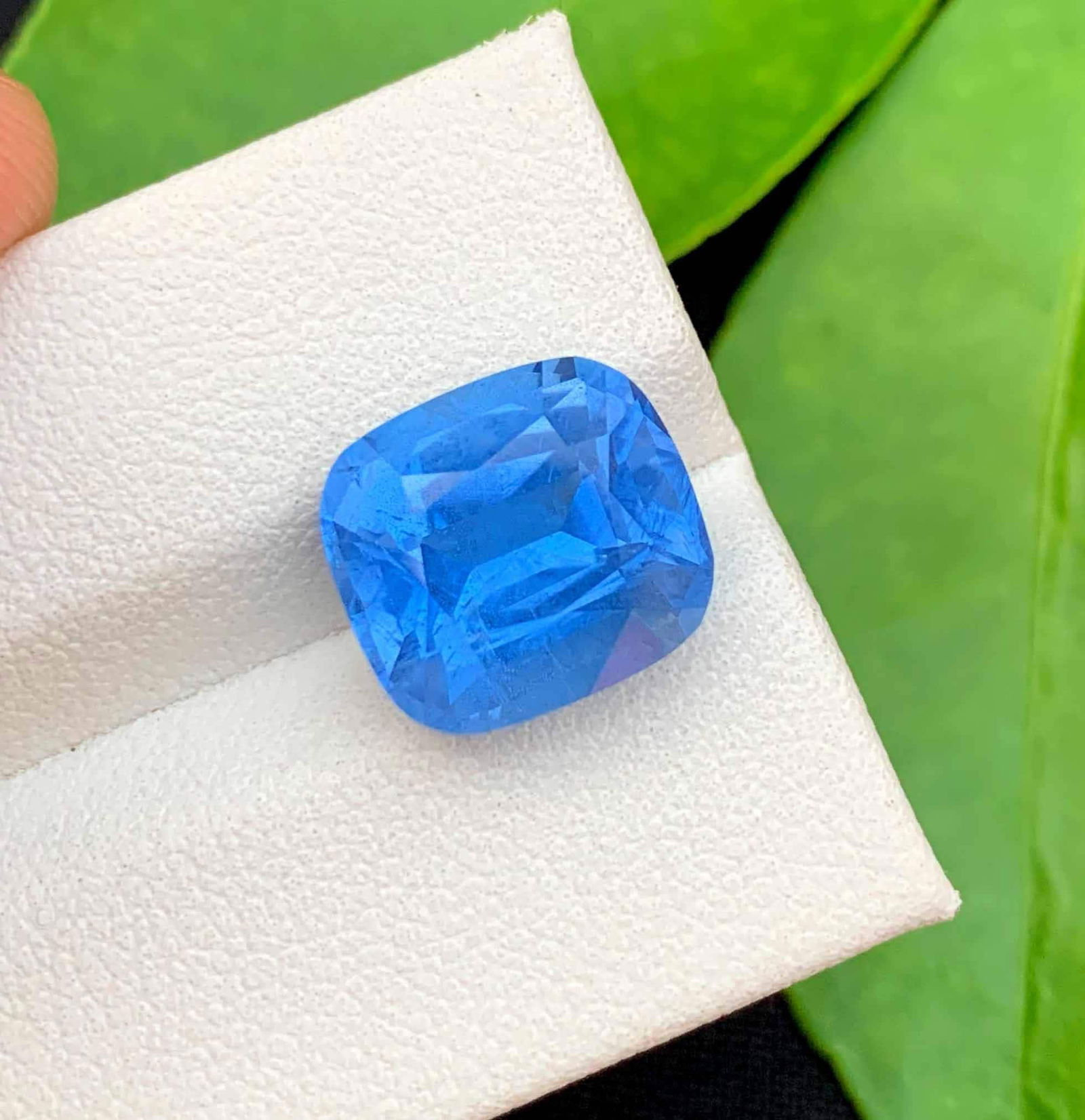 Natural Aquamarine Gemstone, Emerald Cut Santa Maria Color Aquamarine Beryl, March Birthstone - 12