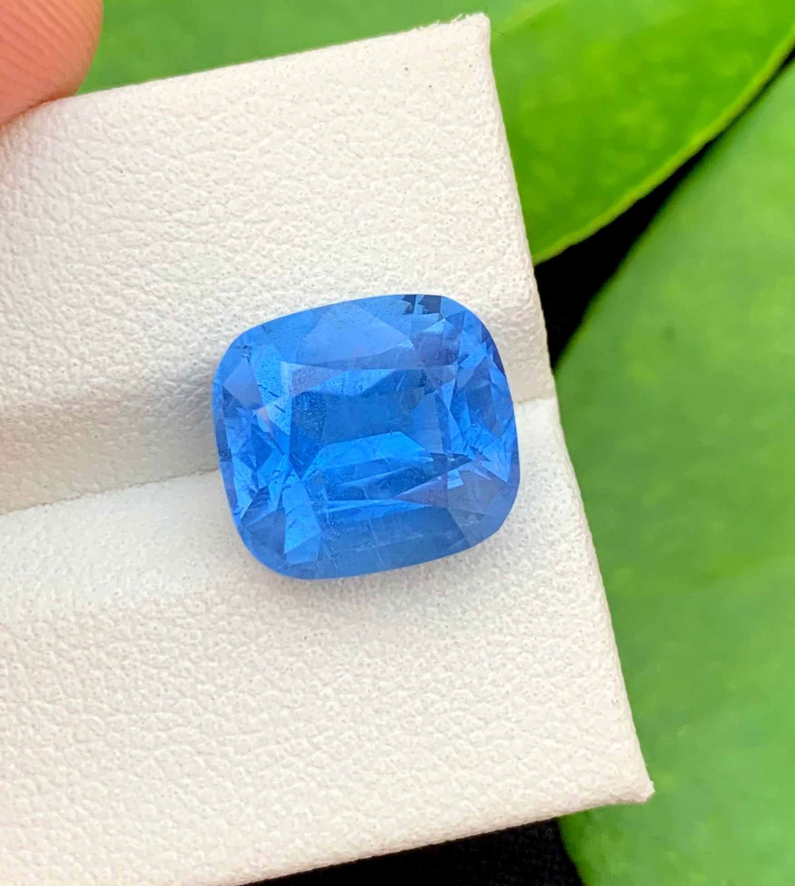 Natural Aquamarine Gemstone, Emerald Cut Santa Maria Color Aquamarine Beryl, March Birthstone - 5