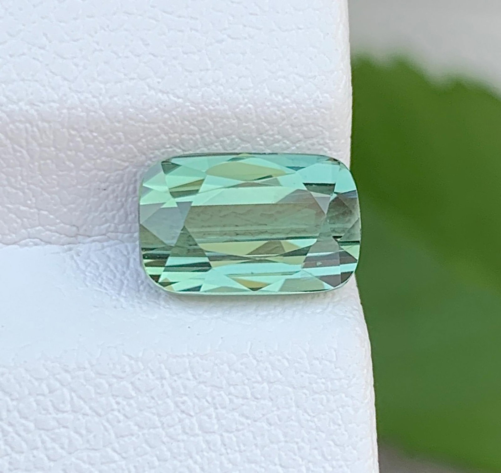 Natural Bright Cerulean Color Tourmaline Gemstone For Ring Making: Materials: Gemstone: Tourmaline About this item Natural Bright Cerulean Color Tourmaline Gemstone For Ring Making Weight : 1.40 Carat Dimensions : 9.500 x 4.000 x 3.000 mm Shape : Emerald Cut