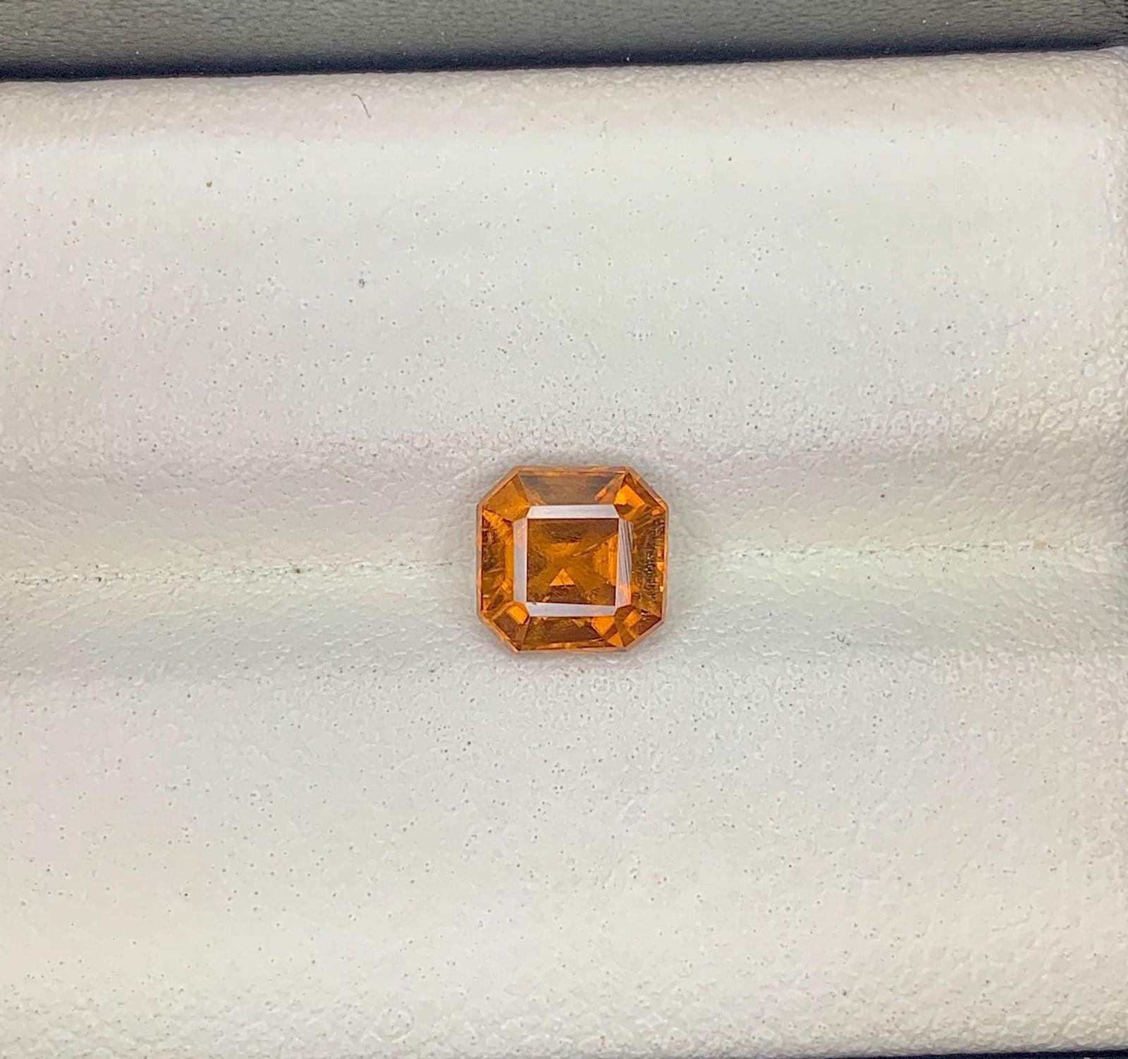 Natural Honey Brown Bastnasite Gemstone: 2.05 Carat Asscher Cut - 5