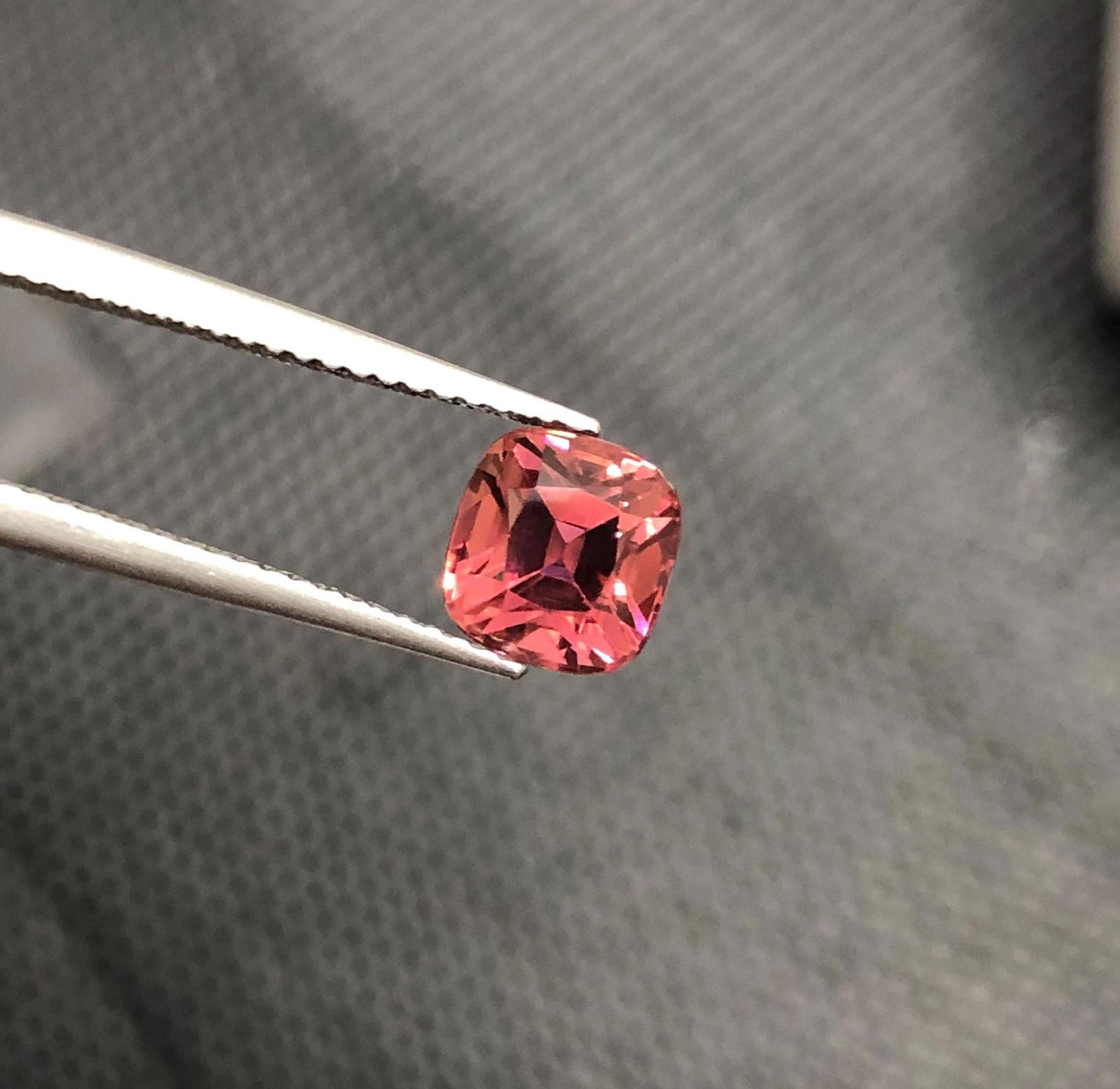 Hot Pink Tourmaline Gemstone: Natural Cushion Cut, Afghanistan Origin - 16