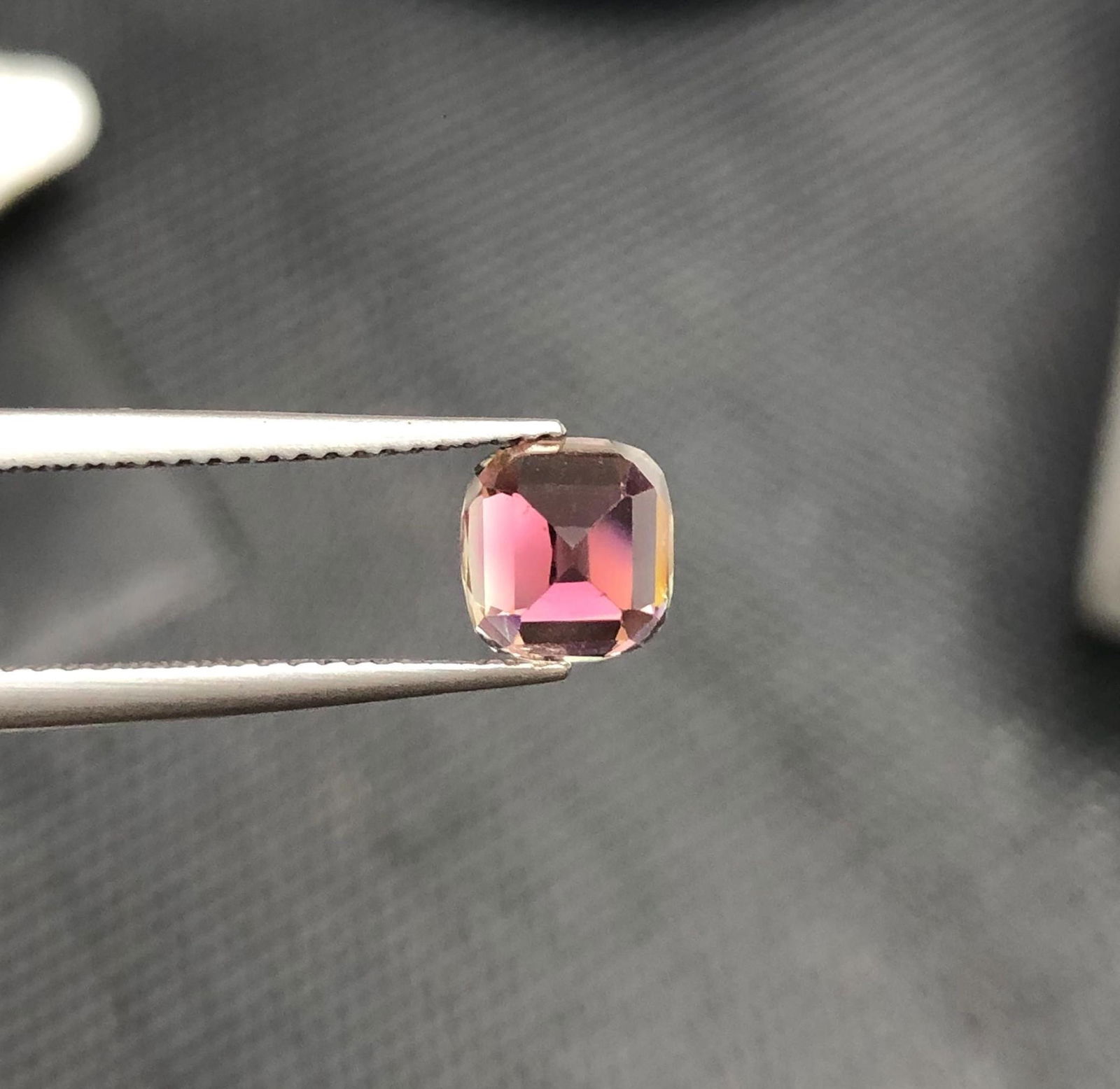 Hot Pink Tourmaline Gemstone: Natural Cushion Cut, Afghanistan Origin - 17