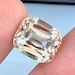 Handmade Sherry Topaz Gemstone: 12.20 CT Faceted Cushion Cut