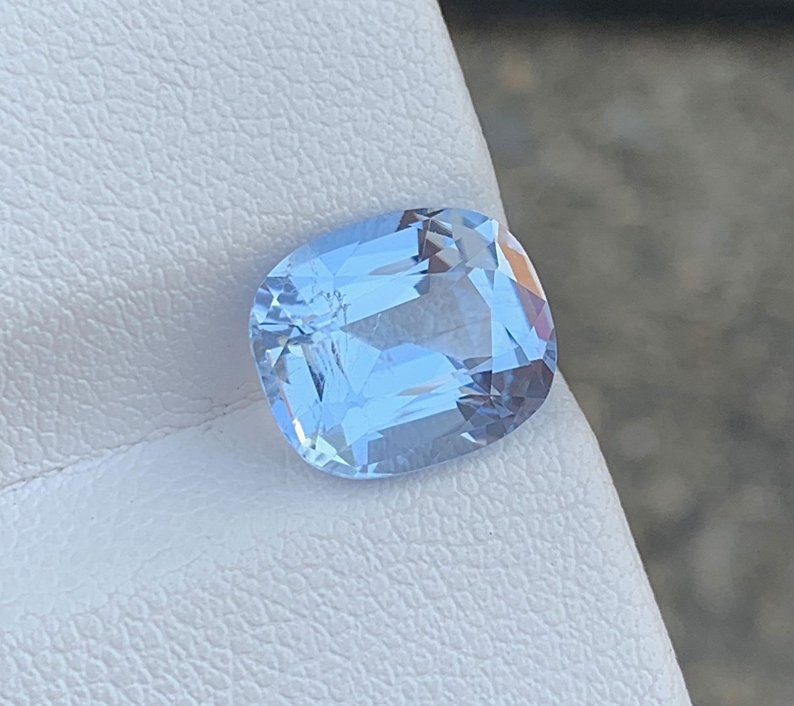 Santa Maria Aquamarine Gemstone: Emerald Cut Beryl, 3.05 Carats - 6