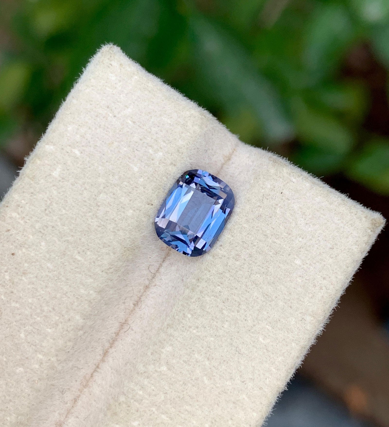 2.15 Carat Violet Blue Spinel: Natural Cushion Cut Gemstone from Tanzania - 13