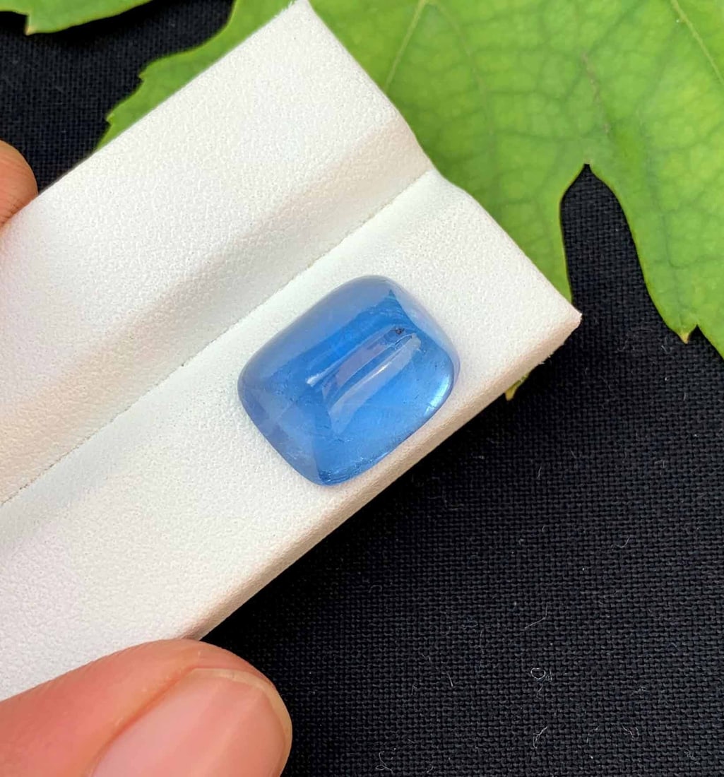 Emerald Cut Aquamarine Gemstone: 8.38 Carat March Birthstone: Materials: Gemstone: Aquamarine Natural Aquamarine Gemstone, Fancy Emerald Cut Aquamarine Gemstone From Skardu Pakistan March Birthstone Gemology: Hardness : 7.5-8 Origin : Pakistan Shape : Emerald