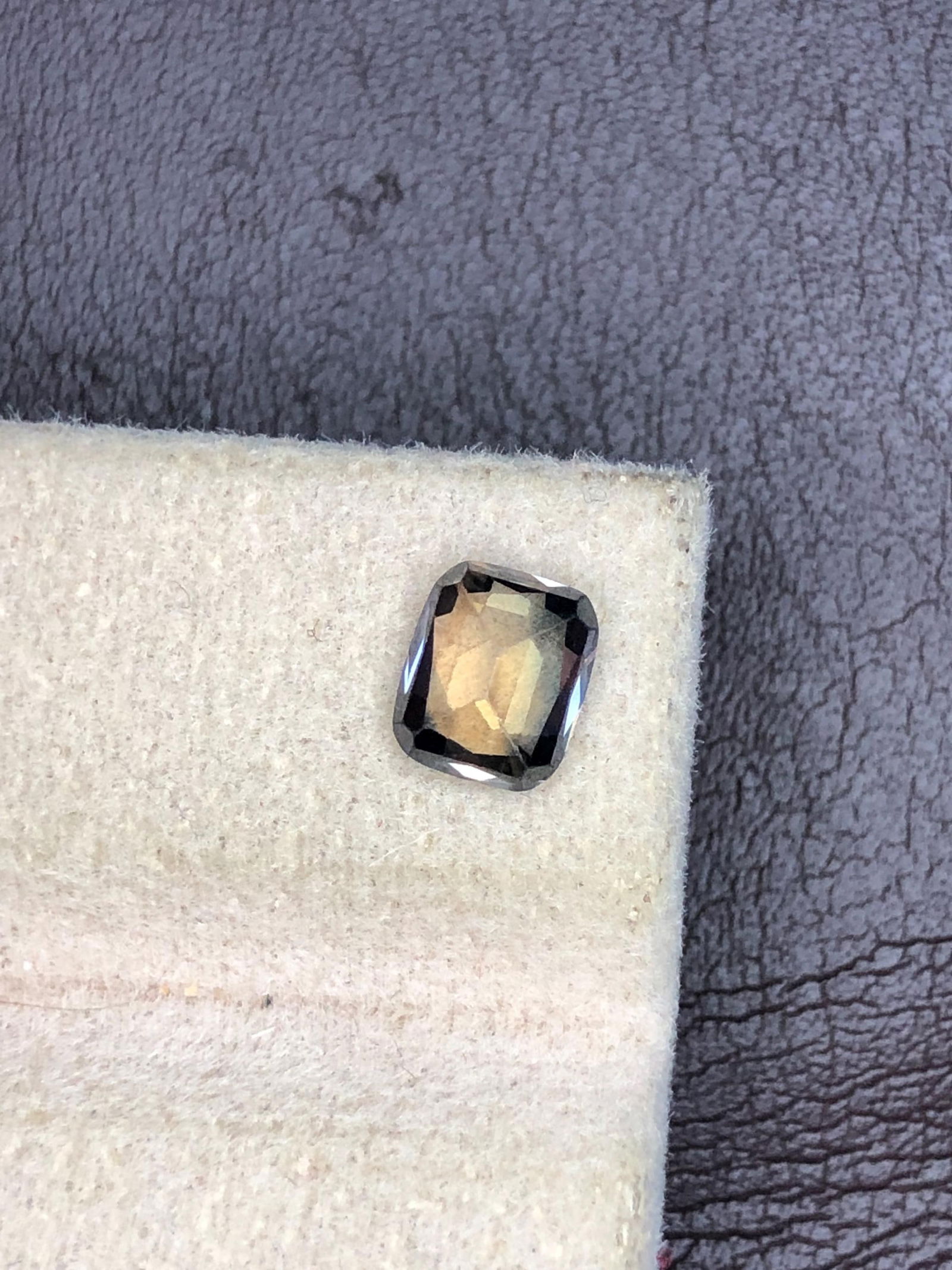 1.10 Carat Bi Color Cushion Cut Party Sapphire Gemstone From Sri Lanka - 7