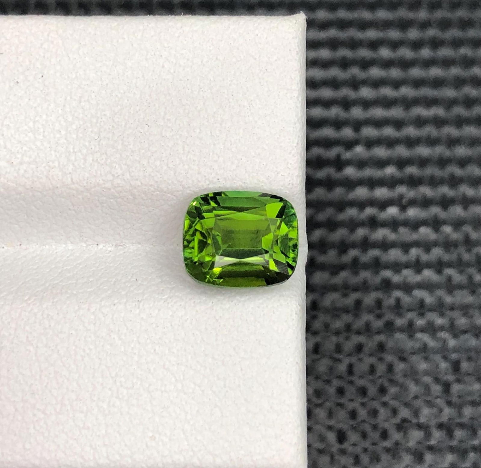 Afghan Forest Green Tourmaline Gemstone: Cushion Cut, 2.29 CT - 3