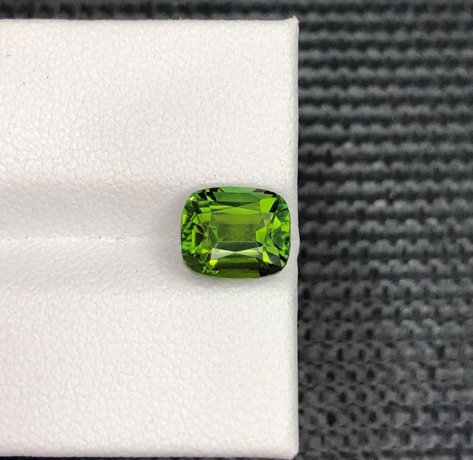 Afghan Forest Green Tourmaline Gemstone: Cushion Cut, 2.29 CT - 5