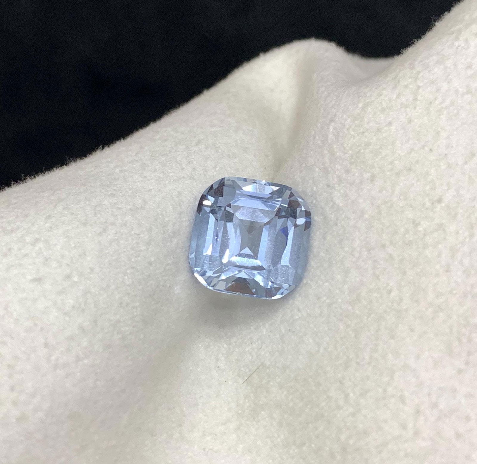 Aquamarine Gemstone: 9.5 Carat Cushion Cut March Birthstone - 12