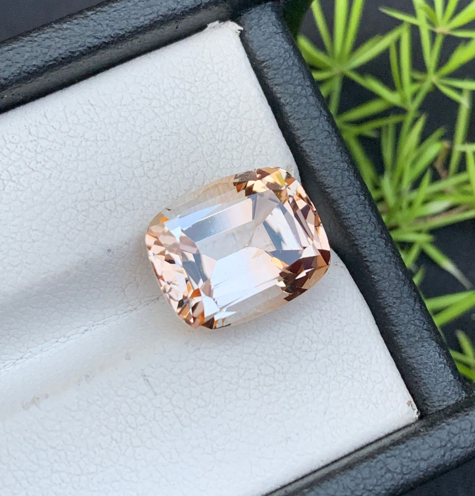 Sherry Topaz Gemstone: 8.85 Carat Cushion Cut Loose Stone - 5