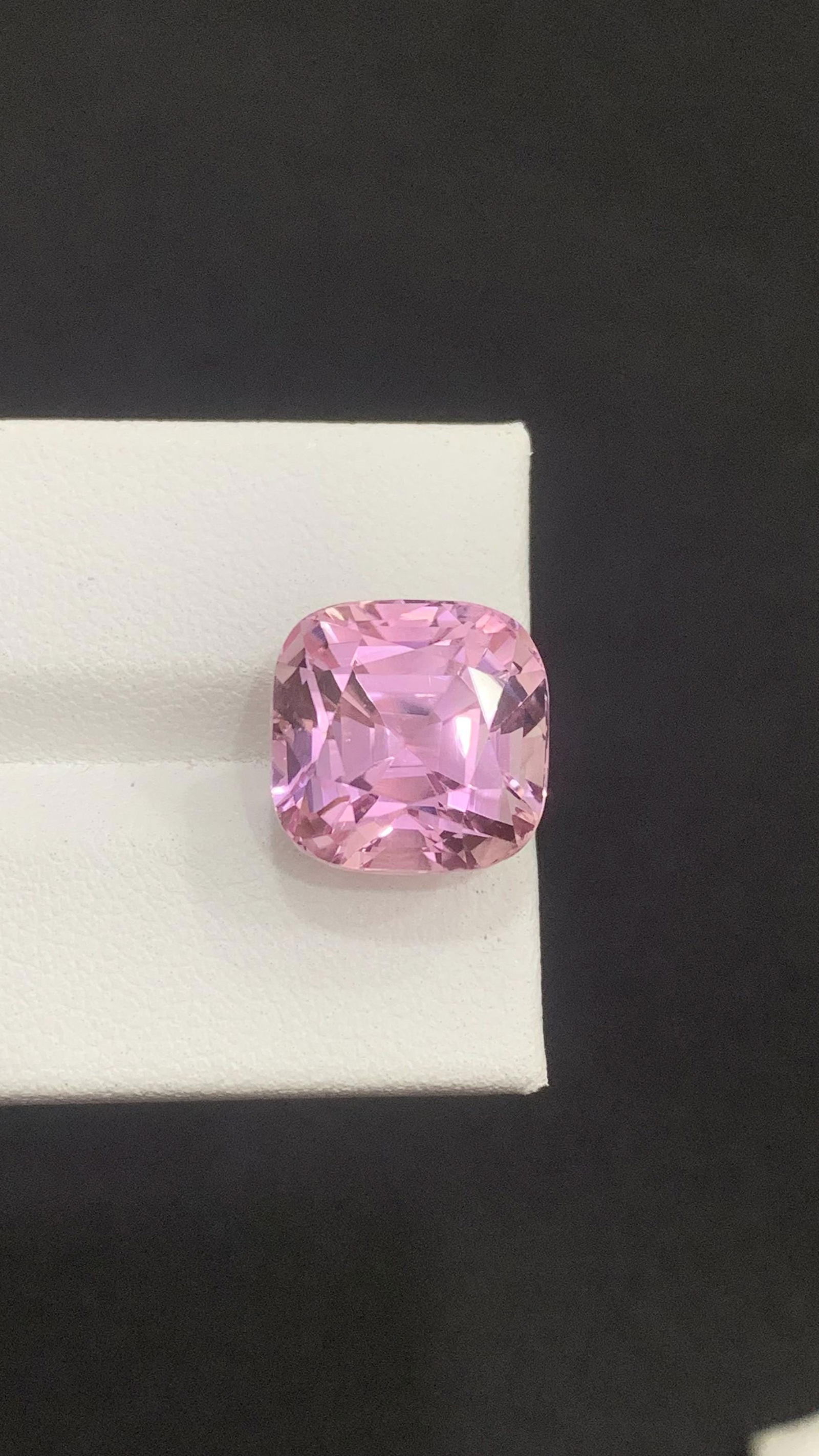 Pink Kunzite Cushion Cut Loose Gemstone For Ring And Jewellery, Wedding Jewellery - 14.25 Carat - 2
