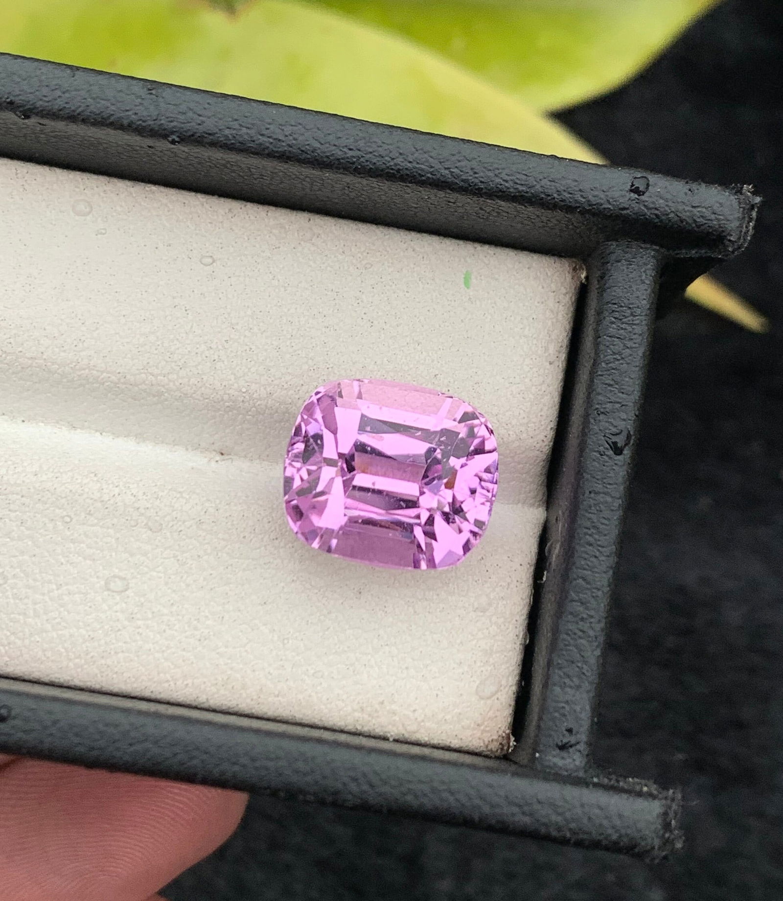 Pink Kunzite Gemstone: 12.30 Carat Cushion Cut, Afghanistan Origin - 4