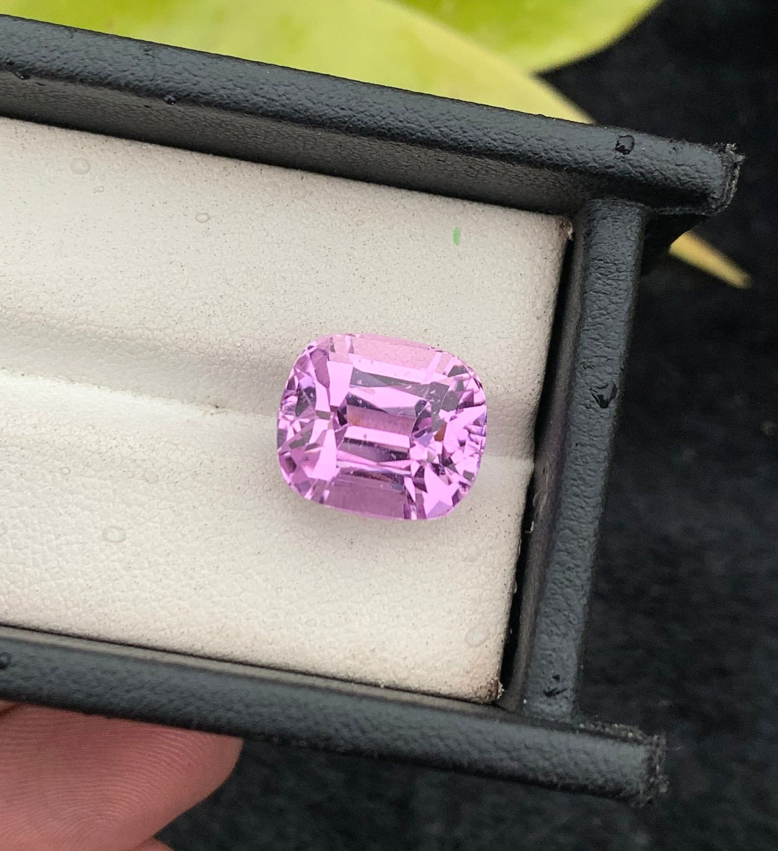Pink Kunzite Gemstone: 12.30 Carat Cushion Cut, Afghanistan Origin - 5